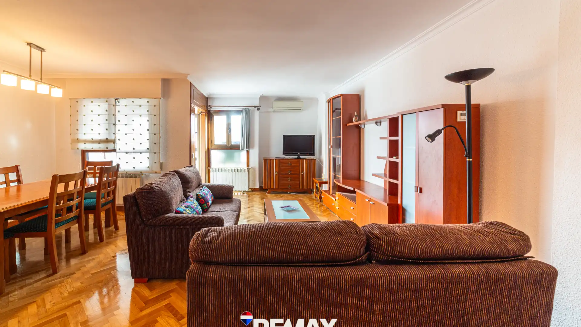 Wohnzimmer von Wohnung zum Verkauf in Valladolid Capital mit Klimaanlage, Heizung und Terrasse