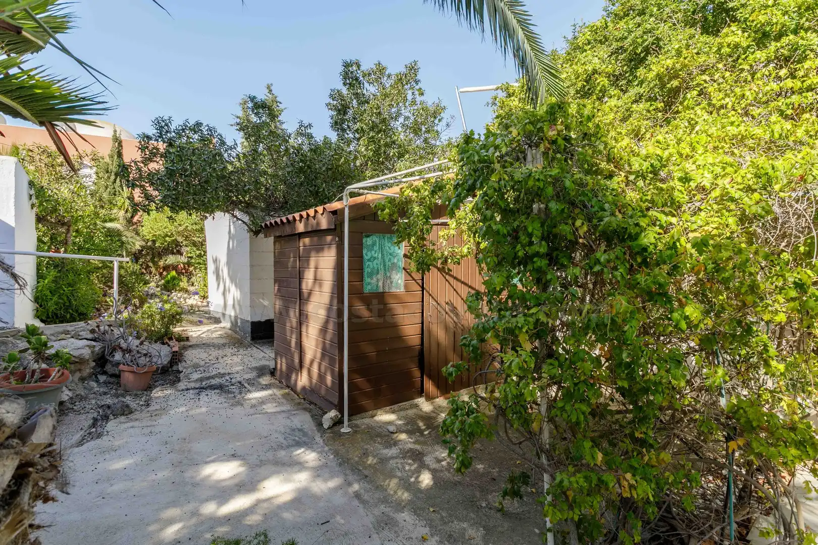 Außenansicht von Haus oder Chalet zum Verkauf in El Campello mit Klimaanlage, Privatgarten und Terrasse