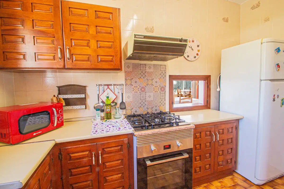 Kitchen of Houses for sale in Calpe / Calp  with Air Conditioner, Heating and Private garden