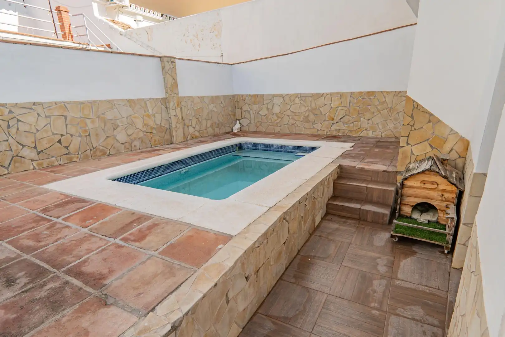 Swimming pool of Houses for sale in Pizarra  with Terrace, Swimming Pool and Balcony