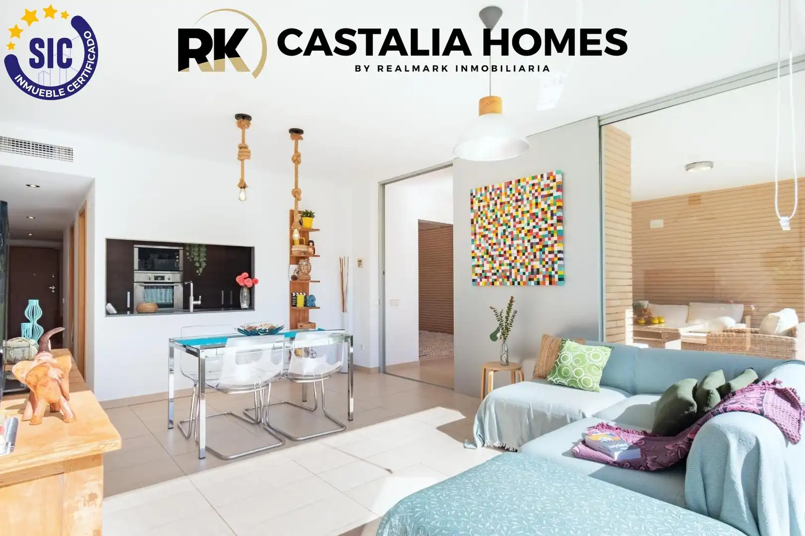 Habitación de Apartamento en venta en Oropesa del Mar / Orpesa con Aire acondicionado, Jardín privado y Terraza