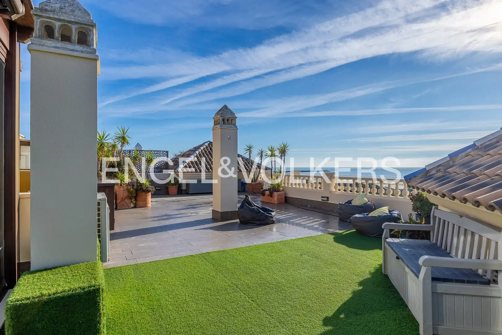 Terraza de Ático en venta en Ayamonte con Aire acondicionado, Calefacción y Jardín privado