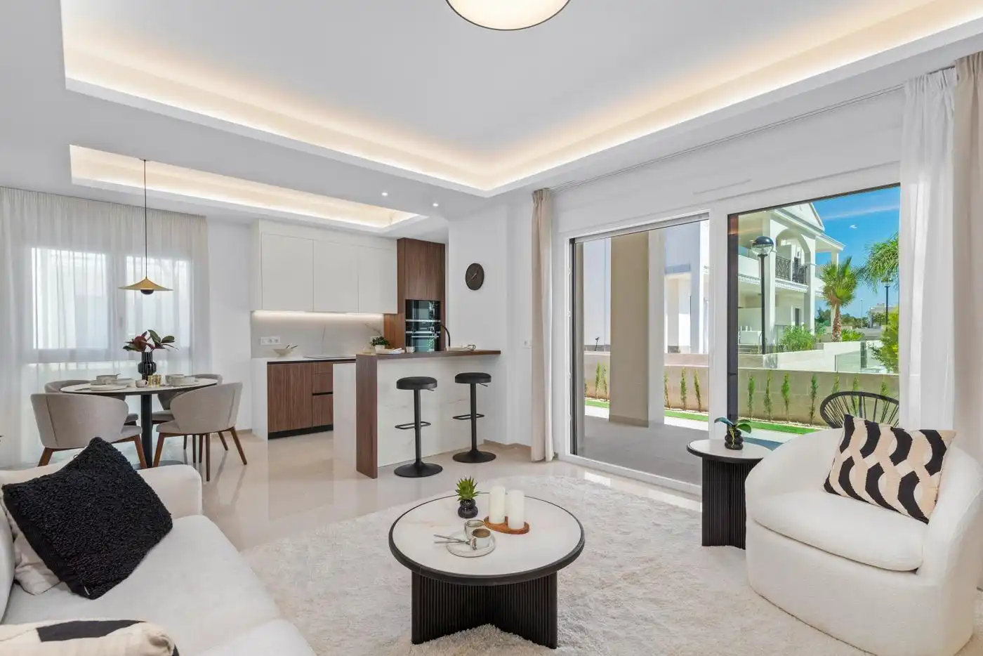 Sala de estar de Planta baja en venta en Rojales con Piscina comunitaria