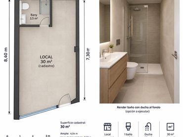 Local comercial en venda a Carrer de Sant Antoni 86