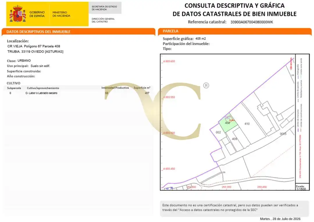 Terreno residenziale in vendita a Trubia, imagen 6