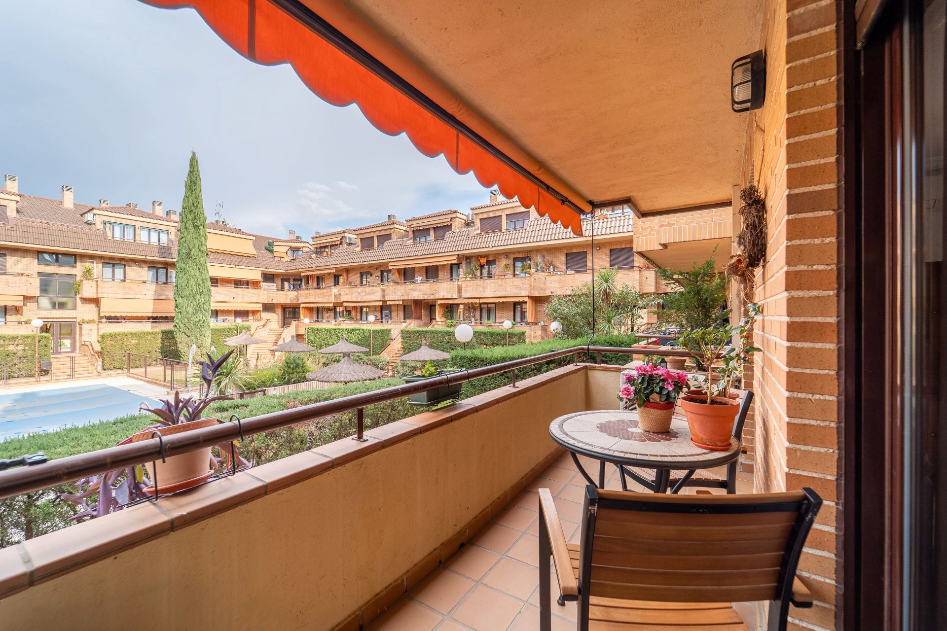 Garden of Flat for sale in Brunete  with Air Conditioner, Heating and Terrace