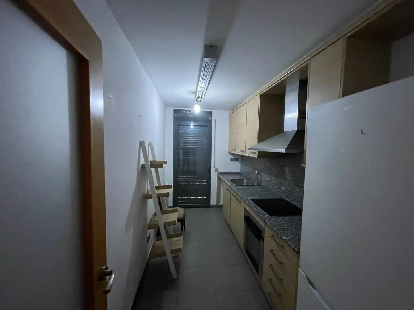 Cuina de Pis en venda en Lleida amb Parquet, Terrassa i Balcó