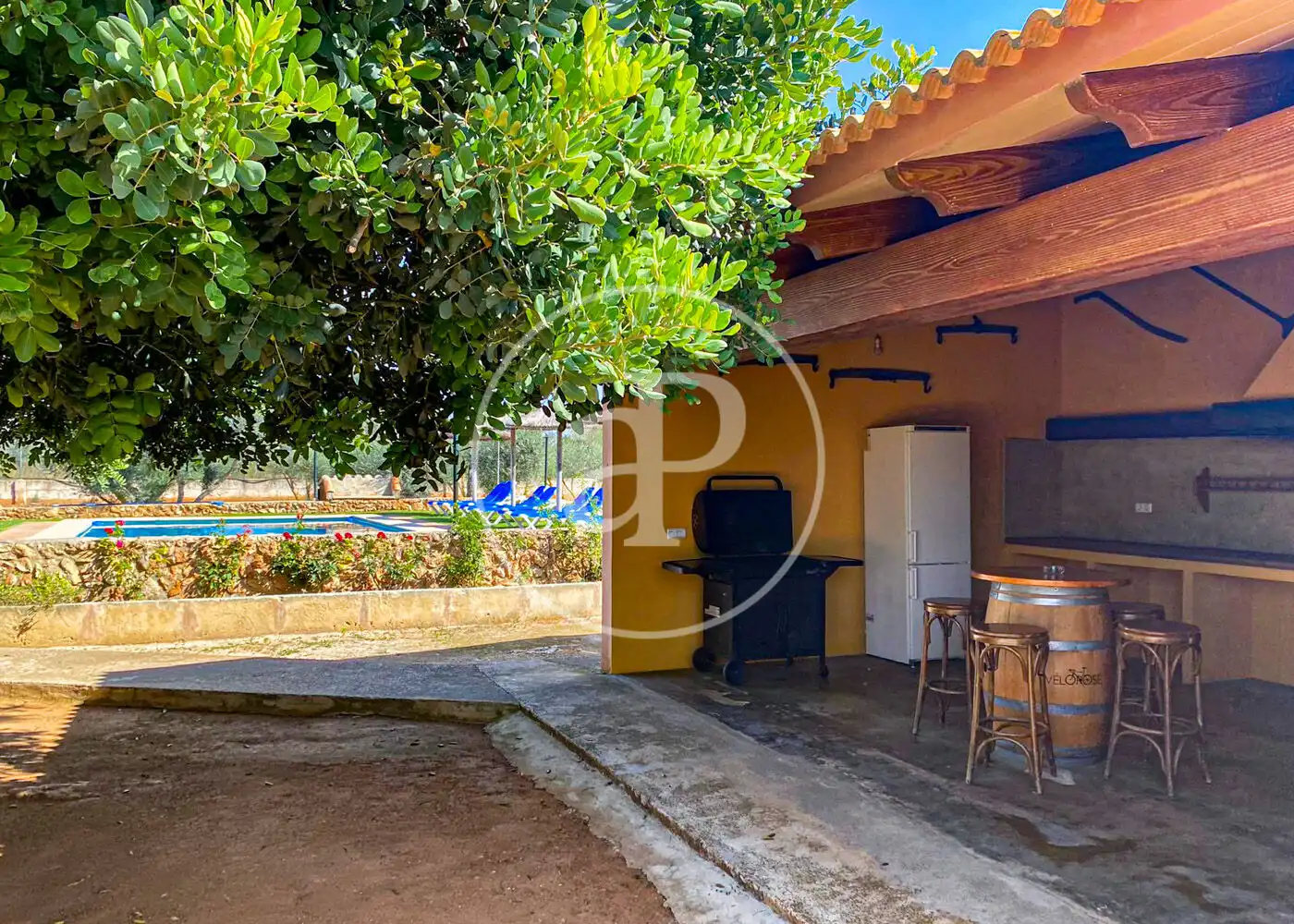 Exterior view of Houses for rent in Llucmajor  with Air Conditioner, Heating and Private garden