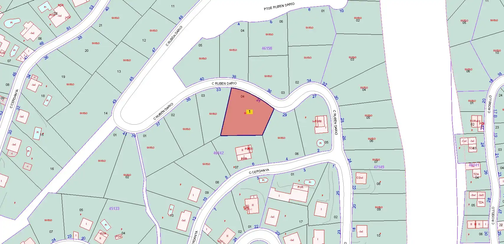 Terreno residencial en venta en Carrer Rubén Darío 31, imagen 4