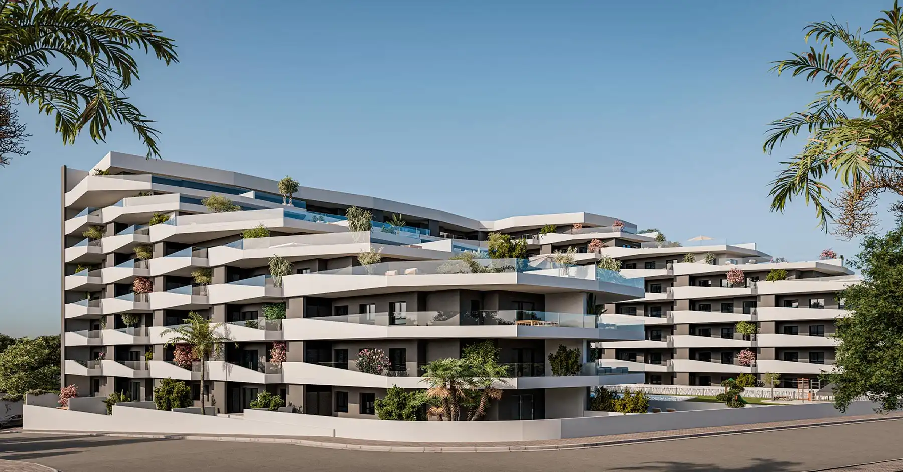 Vista exterior de Apartamento en venta en San Miguel de Salinas con Terraza y Piscina comunitaria