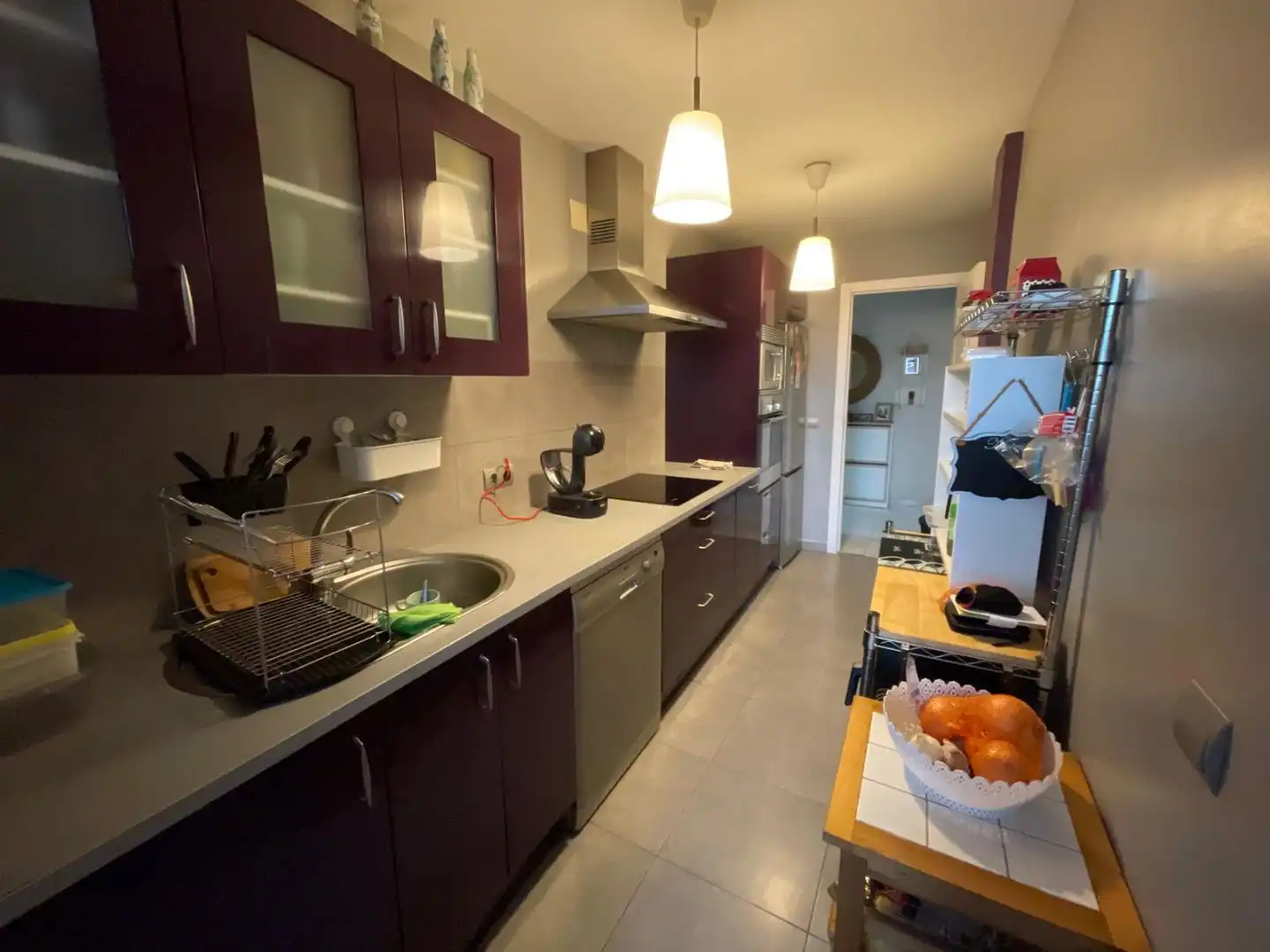Kitchen of Flat for sale in Algeciras  with Terrace