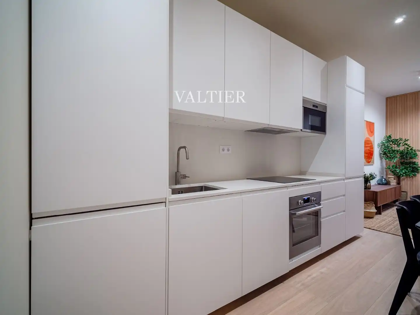 Küche von Wohnung zur Miete in Madrid mit Möbliert