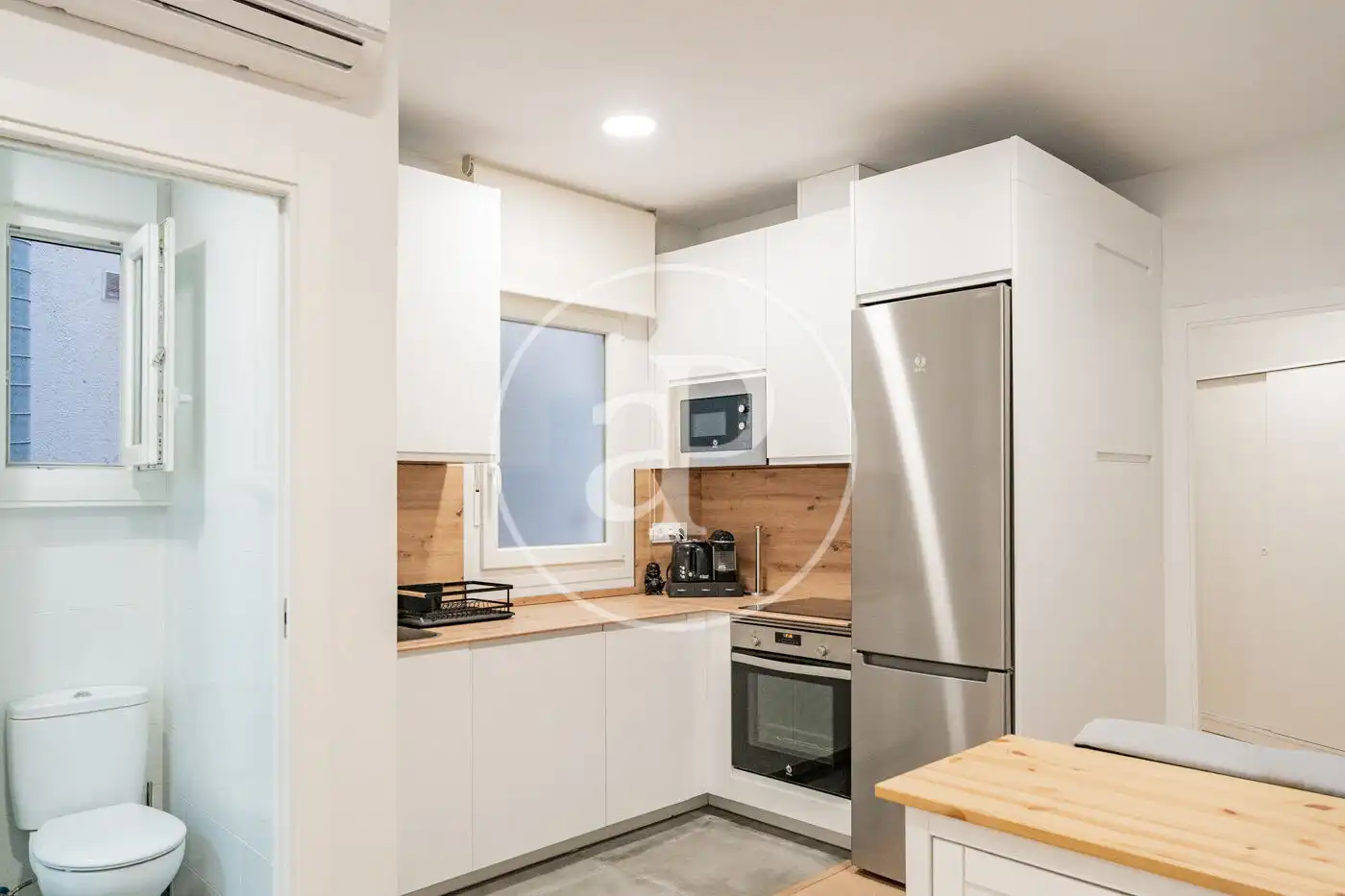 Kitchen of Flat for sale in Madrid  with Air Conditioner, Heating and Furnished