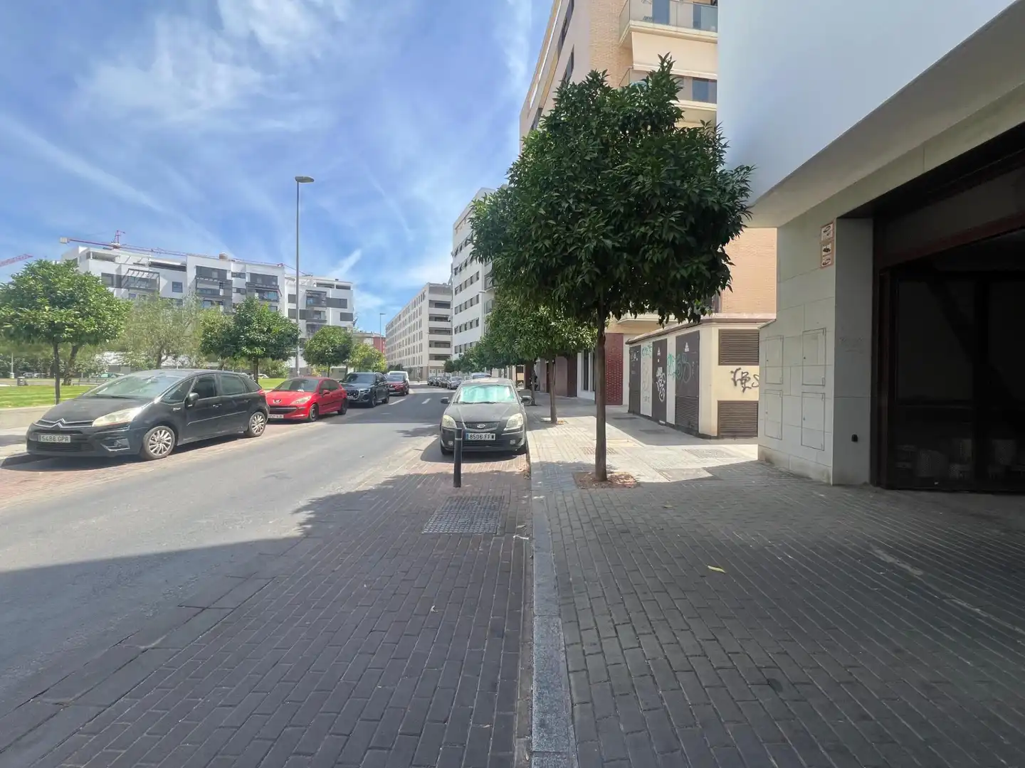 Vista exterior de Garaje en venta en Córdoba
