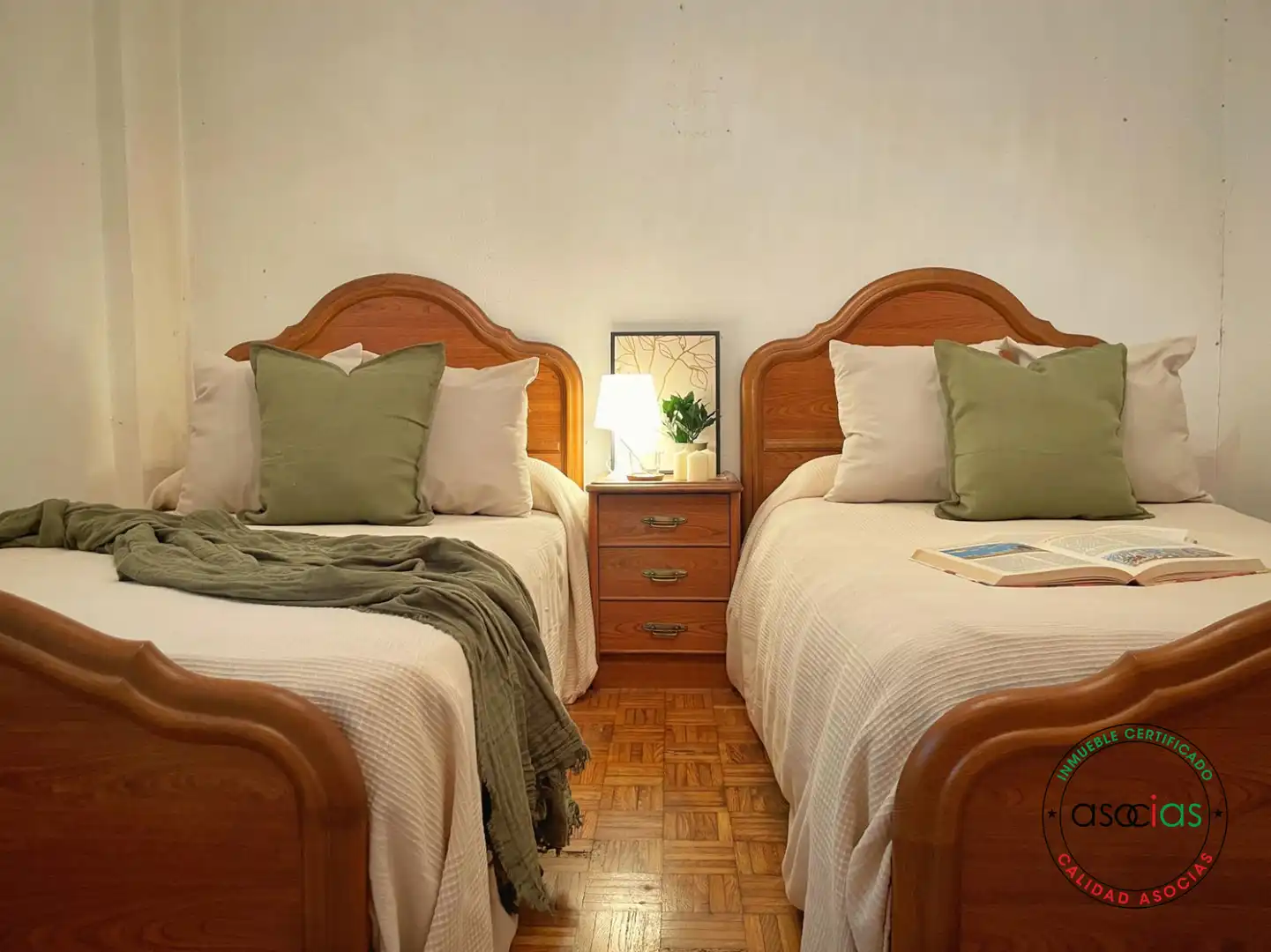 Schlafzimmer von Wohnung zum Verkauf in Gijón  mit Heizung und Balkon