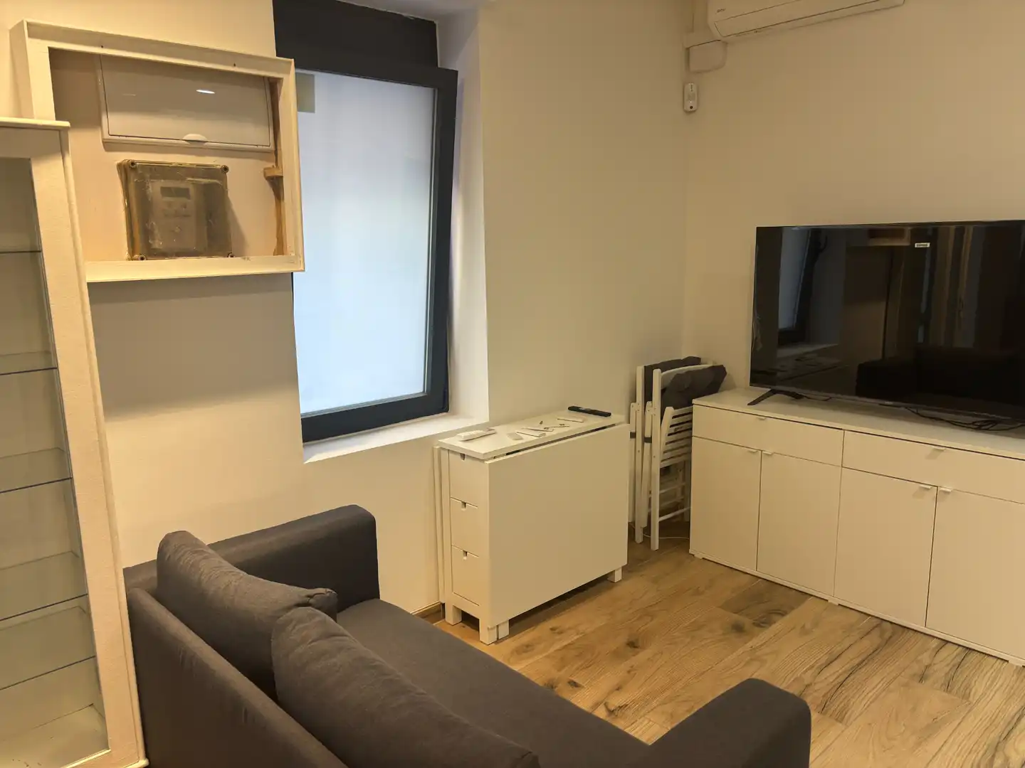 Wohnzimmer von Geschaftsraum zur Miete in Barcelona mit Klimaanlage, Möbliert und Alarm