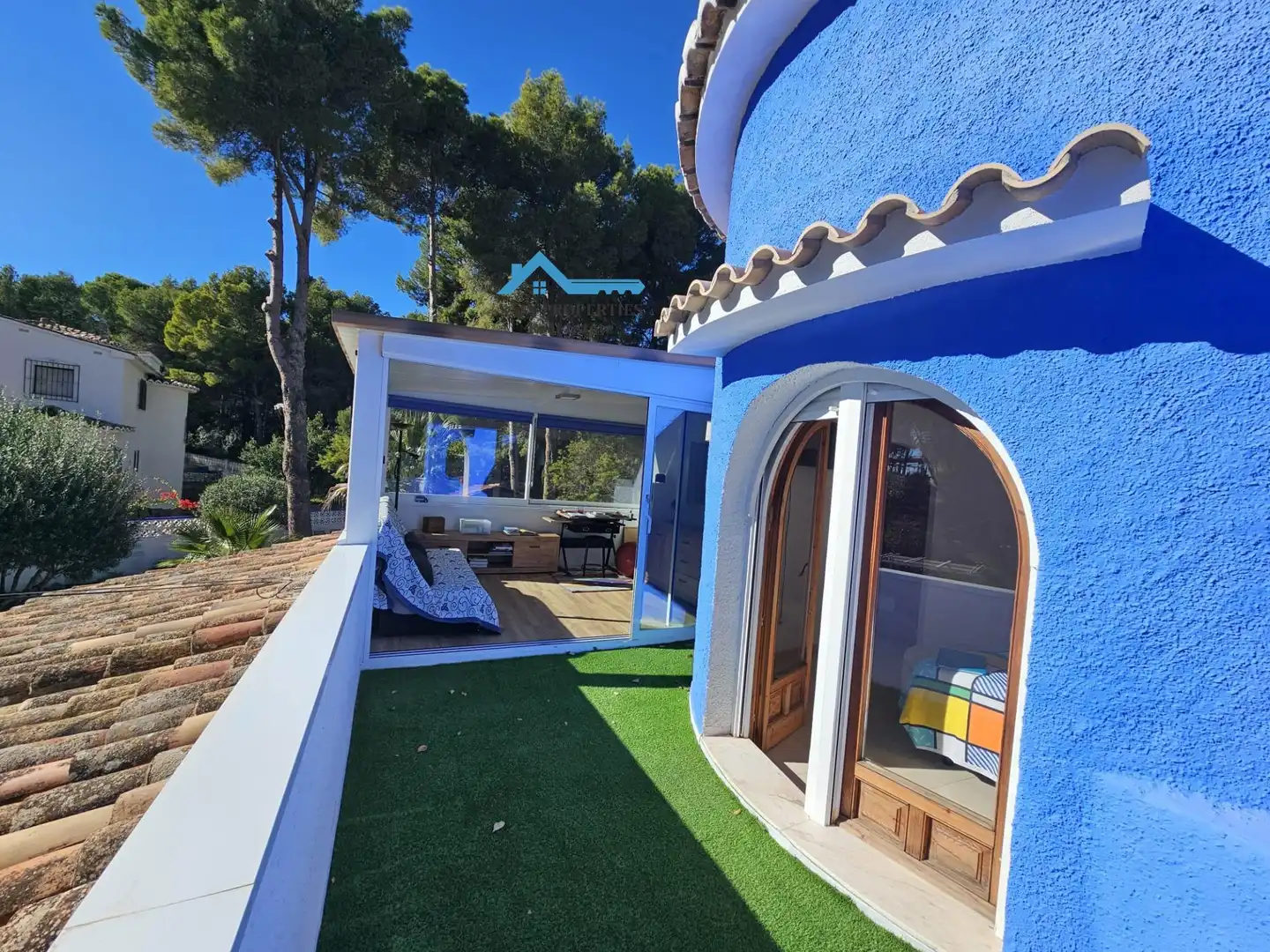 Jardín de Casa o chalet en venta en Altea con Aire acondicionado, Calefacción y Jardín privado
