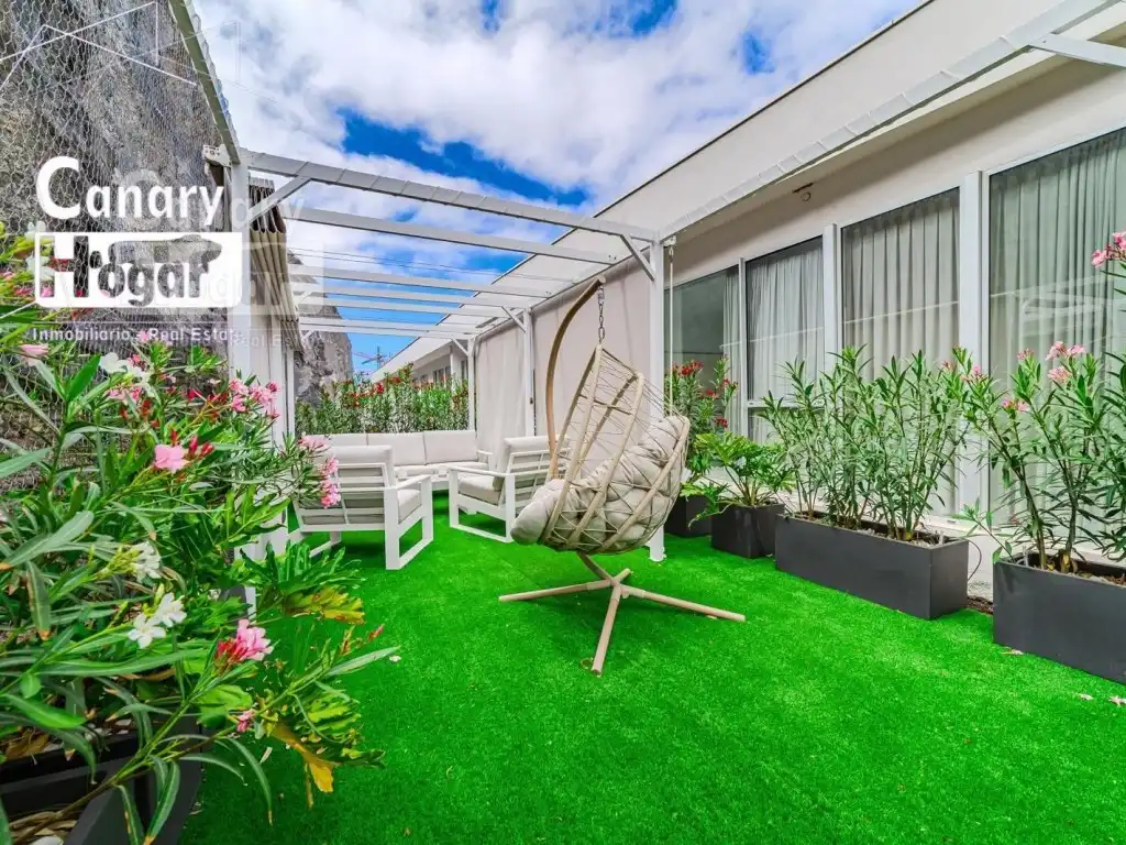 Terraza de Ático en venta en Santiago del Teide con Jardín privado y Piscina
