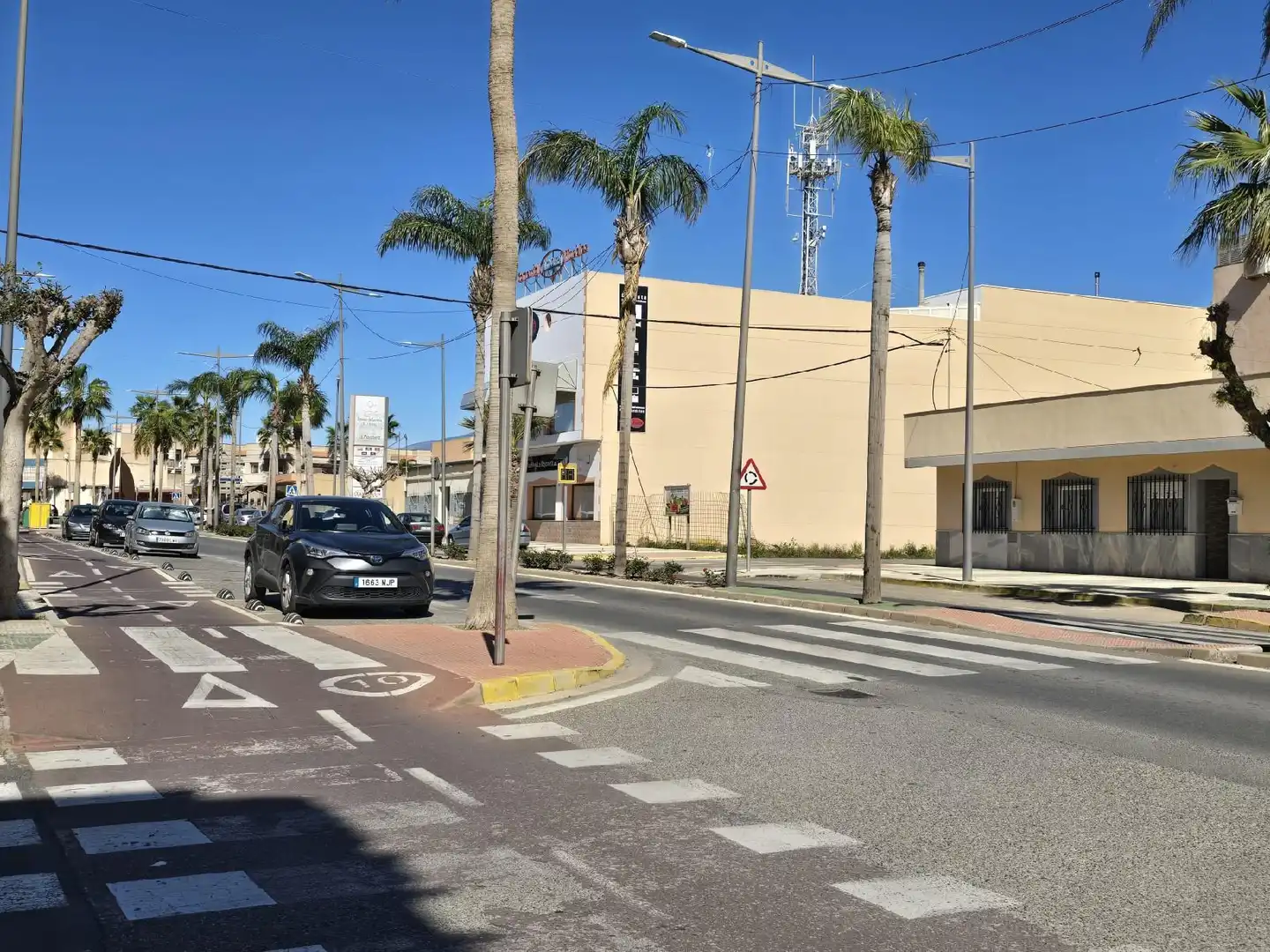 Vista exterior de Piso en venta en La Mojonera con Terraza