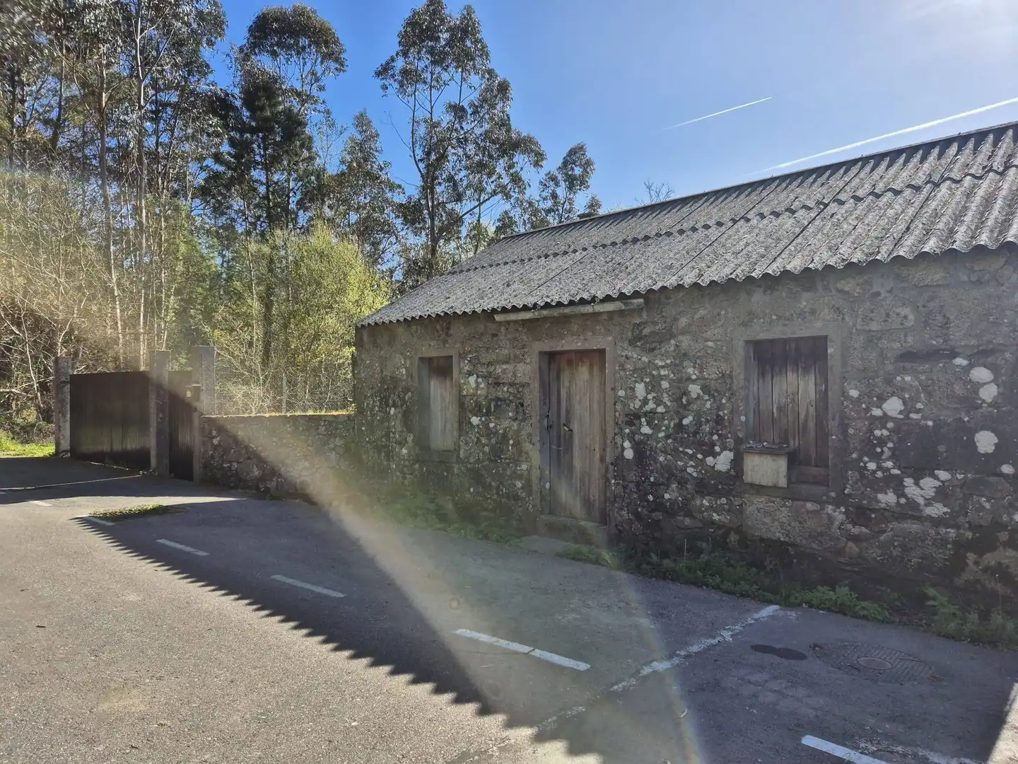 Vista exterior de Casa o xalet en venda en Ames amb Jardí privat