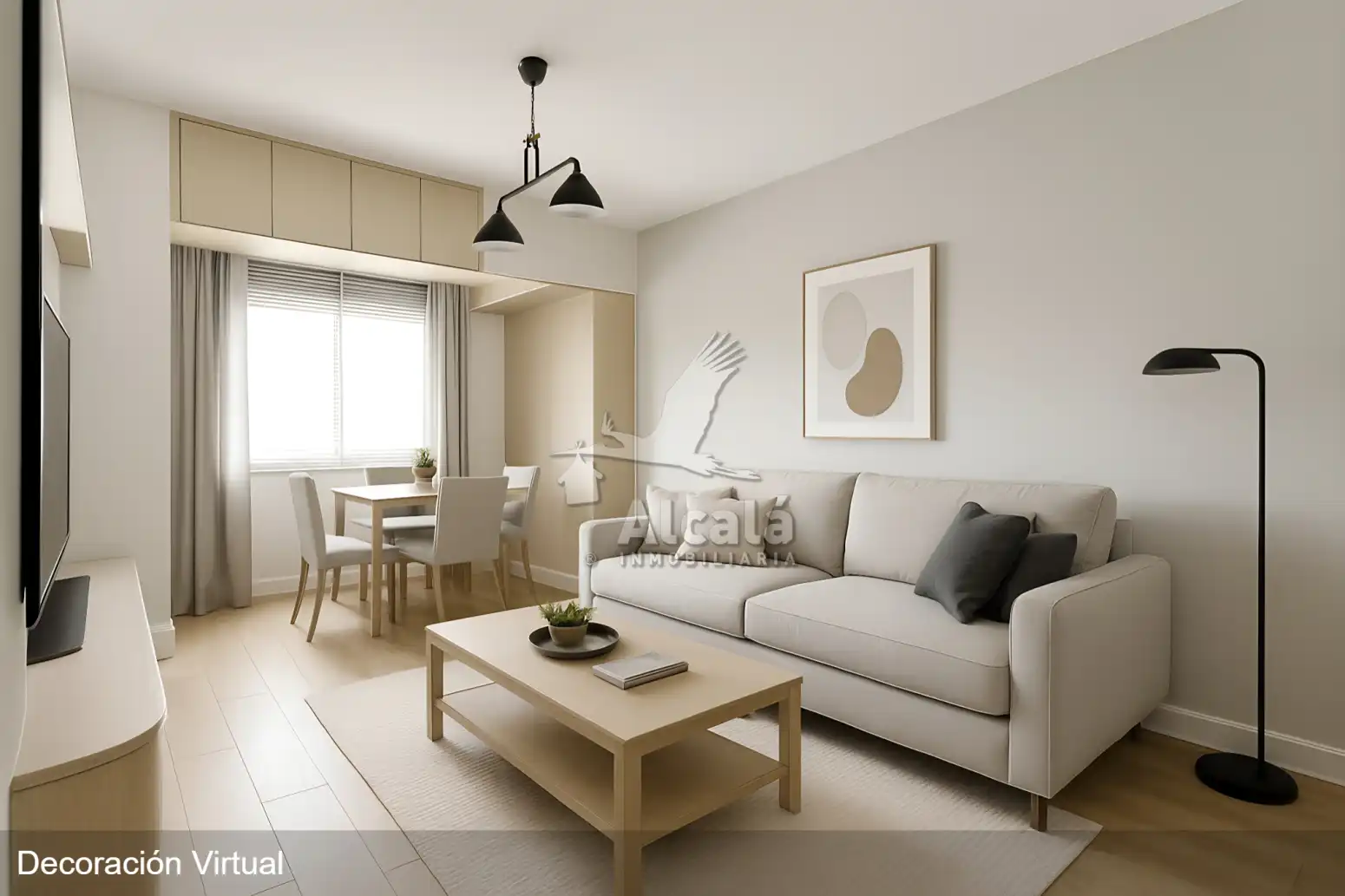 Living room of Flat for sale in Alcalá de Henares  with Air Conditioner, Heating and Terrace