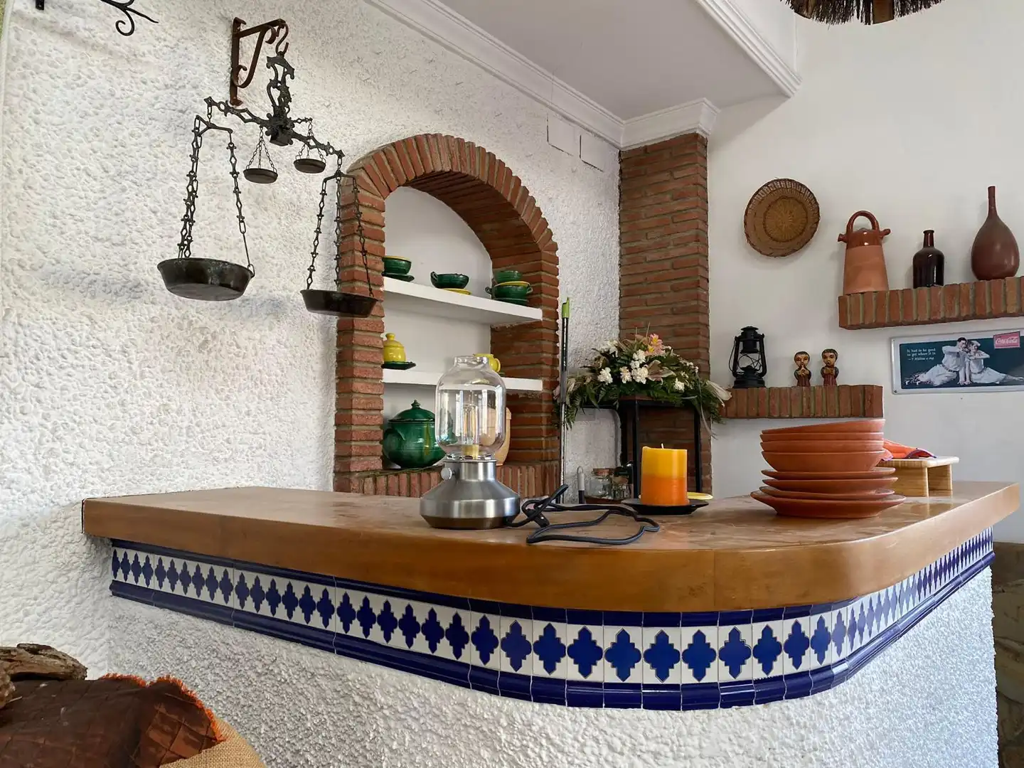 Cocina de Casa o chalet de alquiler en Arriate con Amueblado