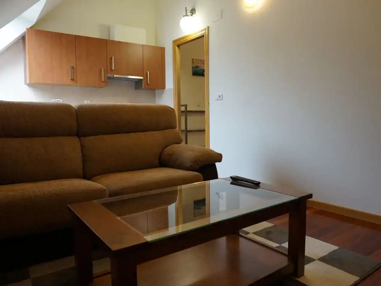 Sala d'estar de Apartament de lloguer en Universidad