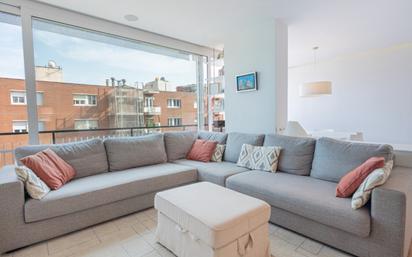 Sala d'estar de Apartament en venda en  Barcelona Capital amb Balcó