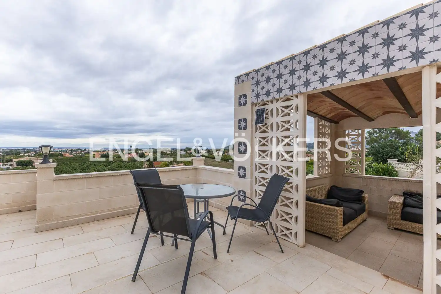 Terrace of Houses for sale in Pedreguer  with Air Conditioner, Heating and Private garden