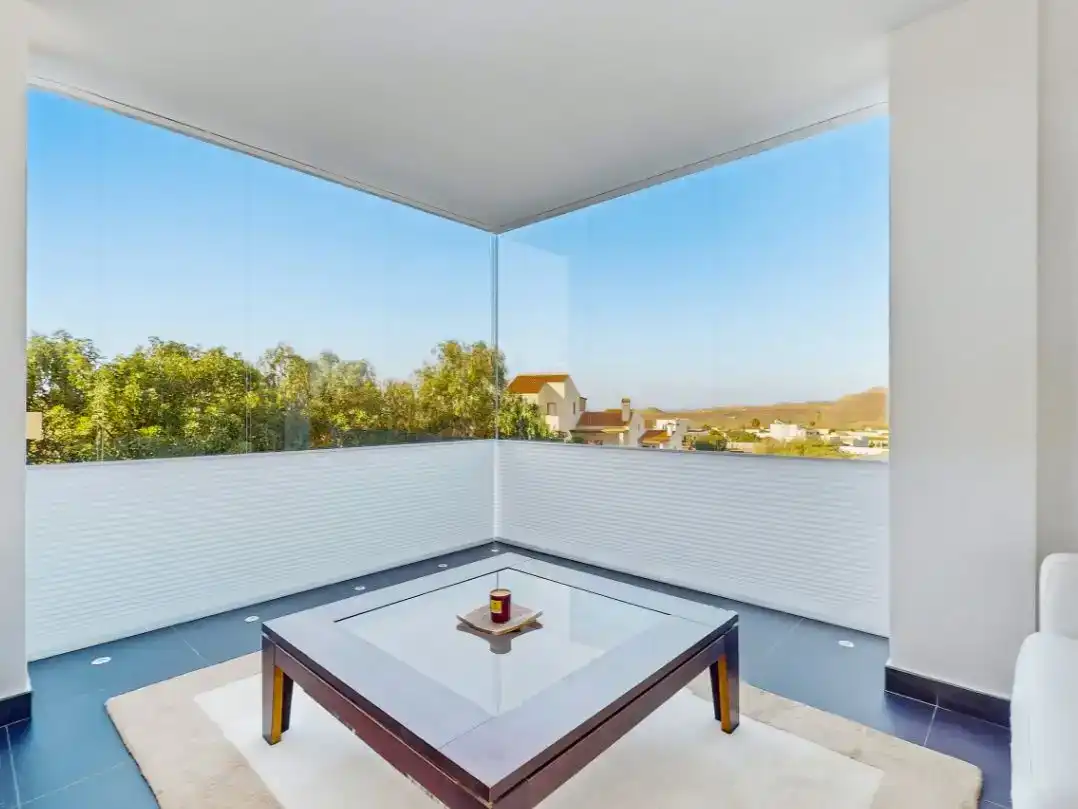 Terrassa de Finca rústica en venda en La Oliva amb Jardí privat i Piscina