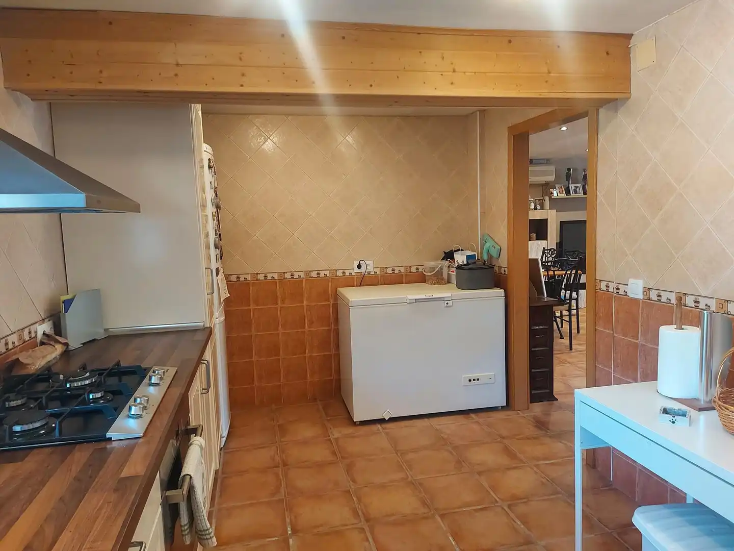 Cocina de Casa o chalet en venta en Navas del Rey con Aire acondicionado, Calefacción y Jardín privado