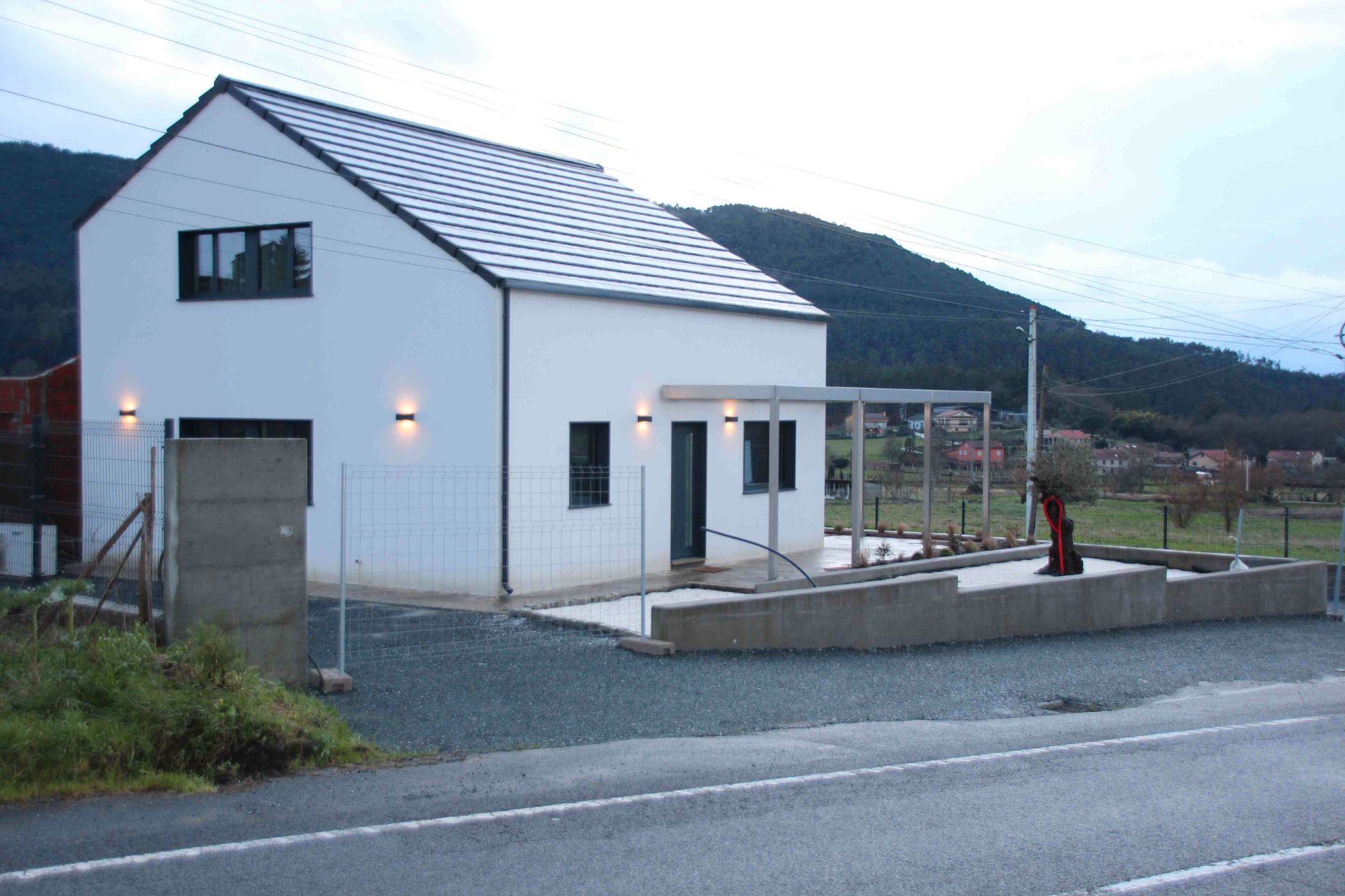 Vista exterior de Casa o xalet de lloguer en Padrón amb Aire condicionat, Calefacció i Parquet
