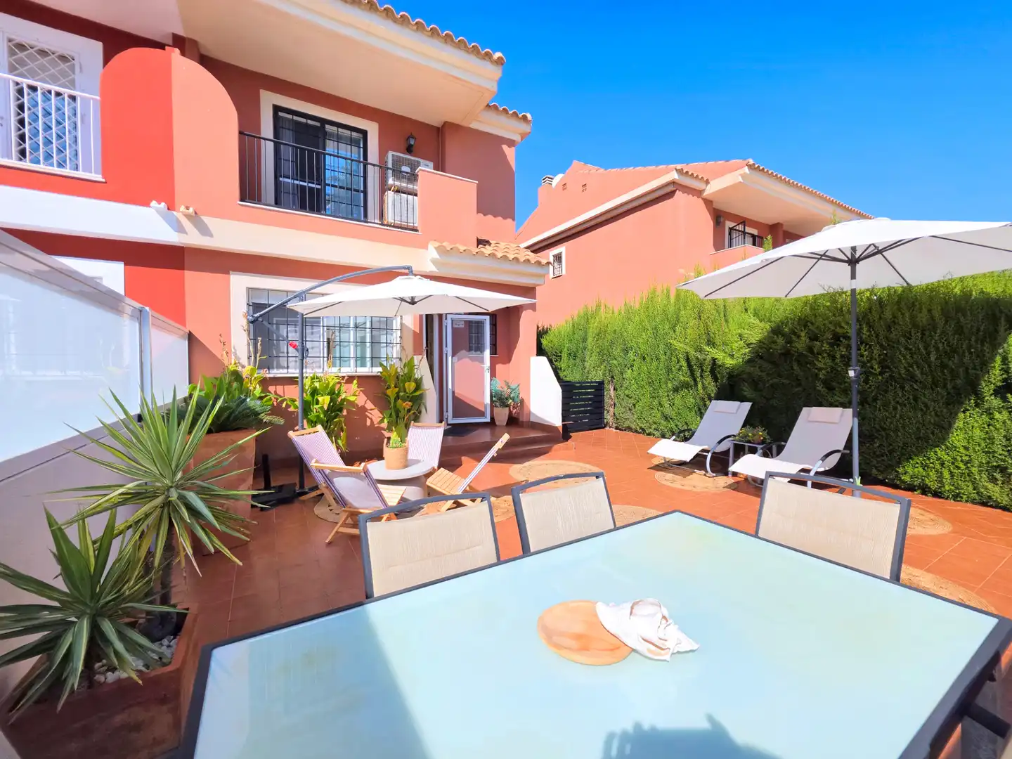 Jardín de Casa adosada en venta en Mar Menor de Cartagena – Cabo de Palos
