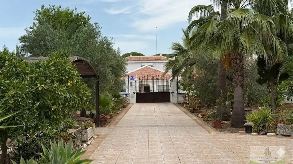 Vista exterior de Casa o chalet en venta en Hinojos con Aire acondicionado, Calefacción y Terraza