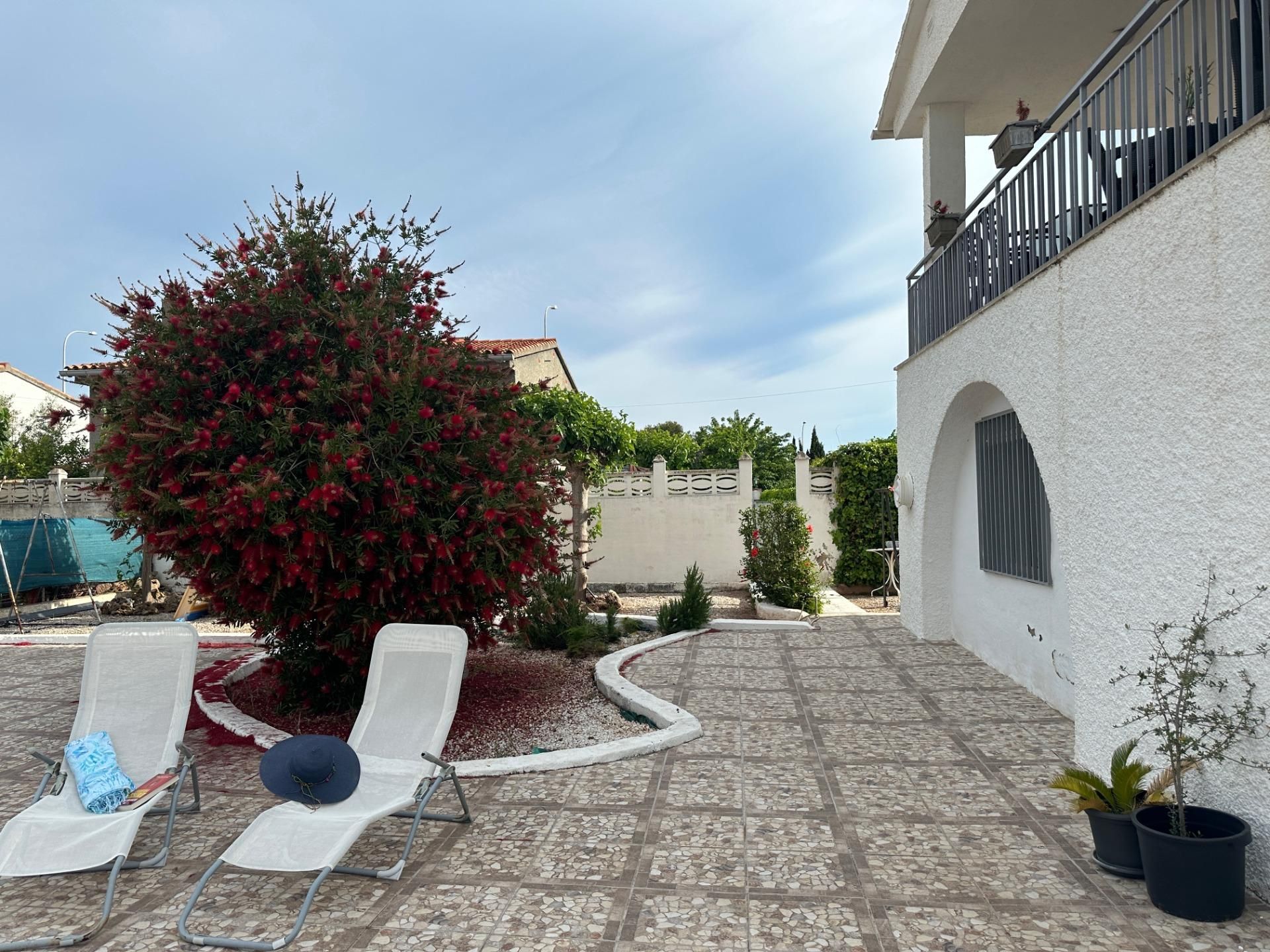 Jardí de Casa o xalet en venda en Benicasim / Benicàssim amb Aire condicionat, Jardí privat i Terrassa