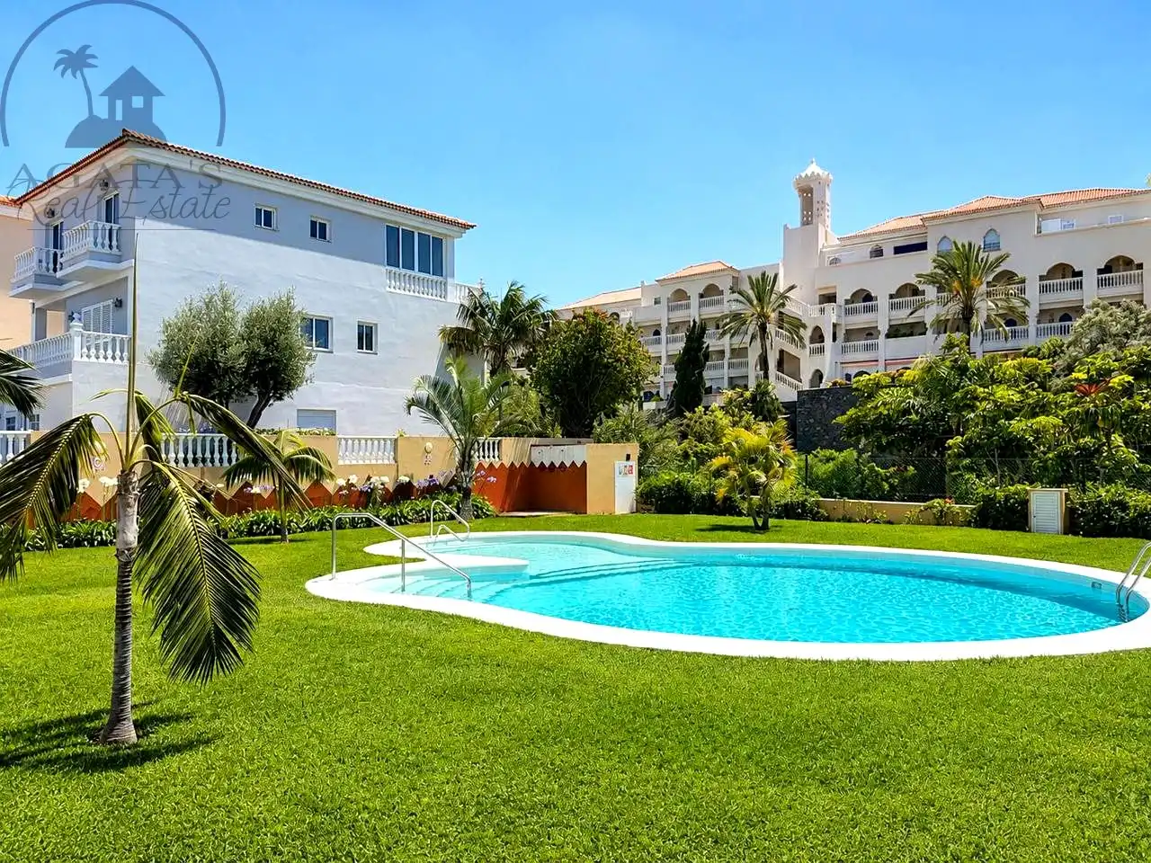 Piscina de Pis de lloguer en Puerto de la Cruz amb Terrassa, Piscina i Moblat