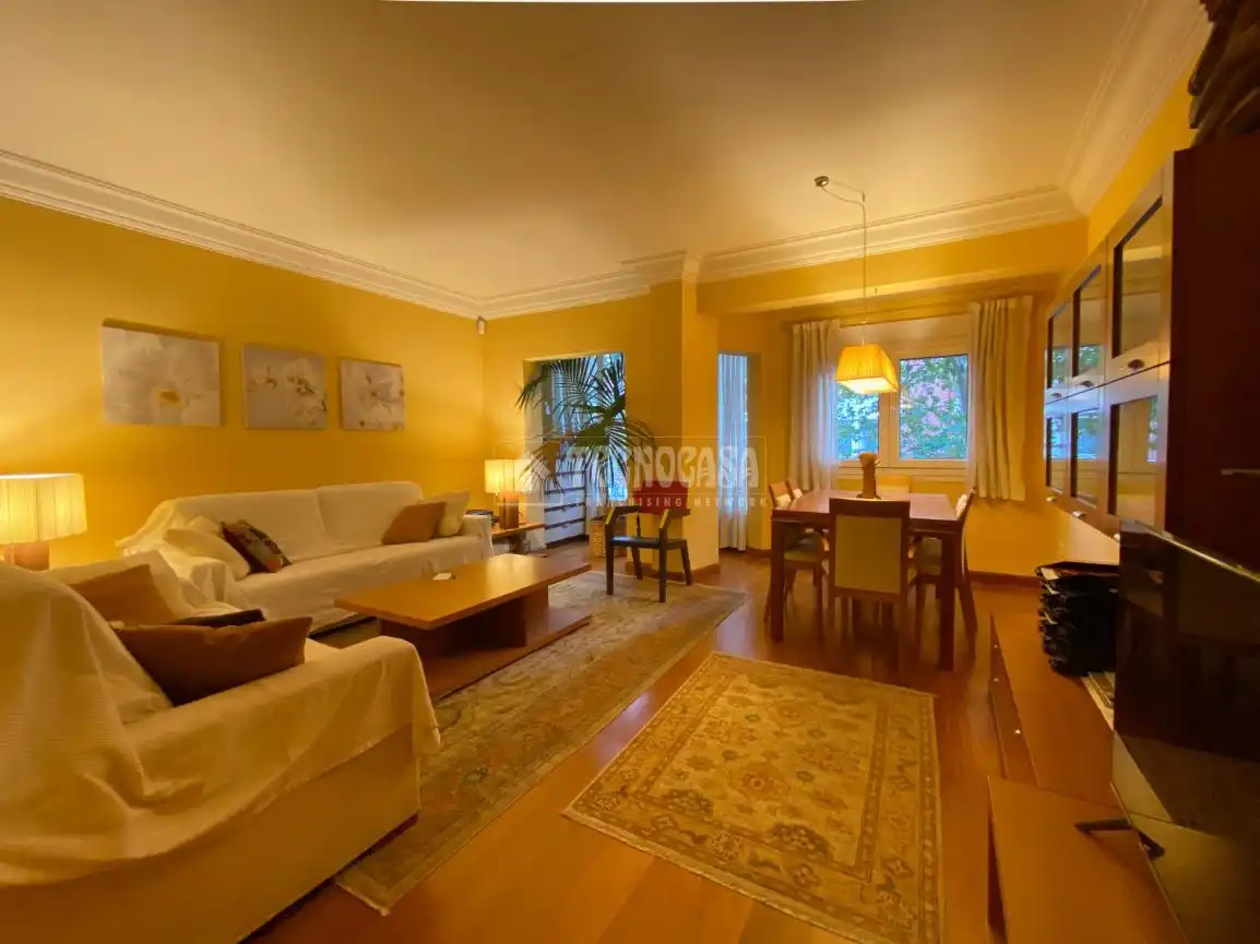 Sala d'estar de Pis de lloguer en  Madrid Capital amb Aire condicionat i Calefacció