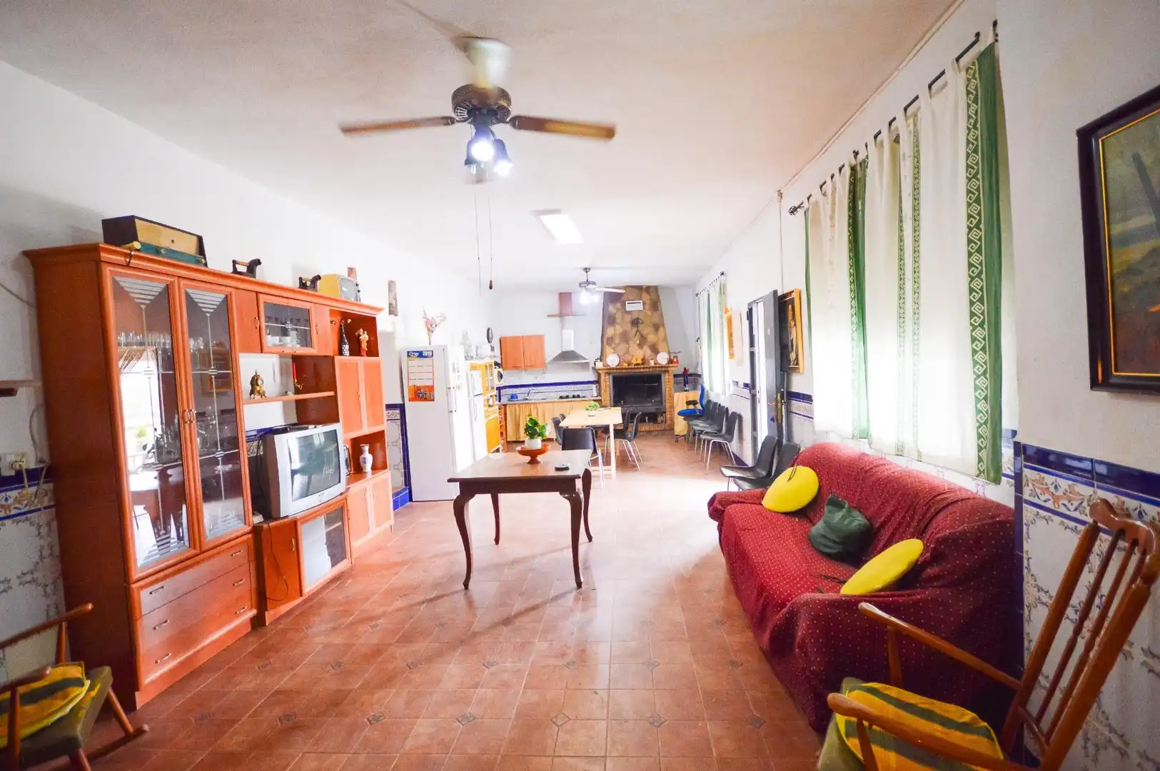 Living room of Country homes for sale in Gádor  with Private garden, Terrace and Swimming Pool