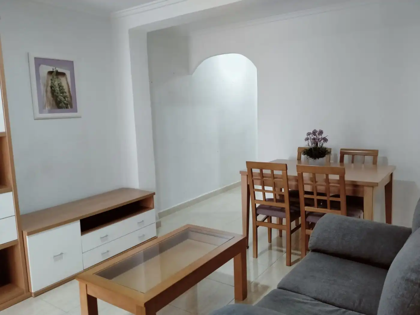 Wohnzimmer von Wohnung zur Miete in Cartagena mit Klimaanlage, Abstellraum und Möbliert