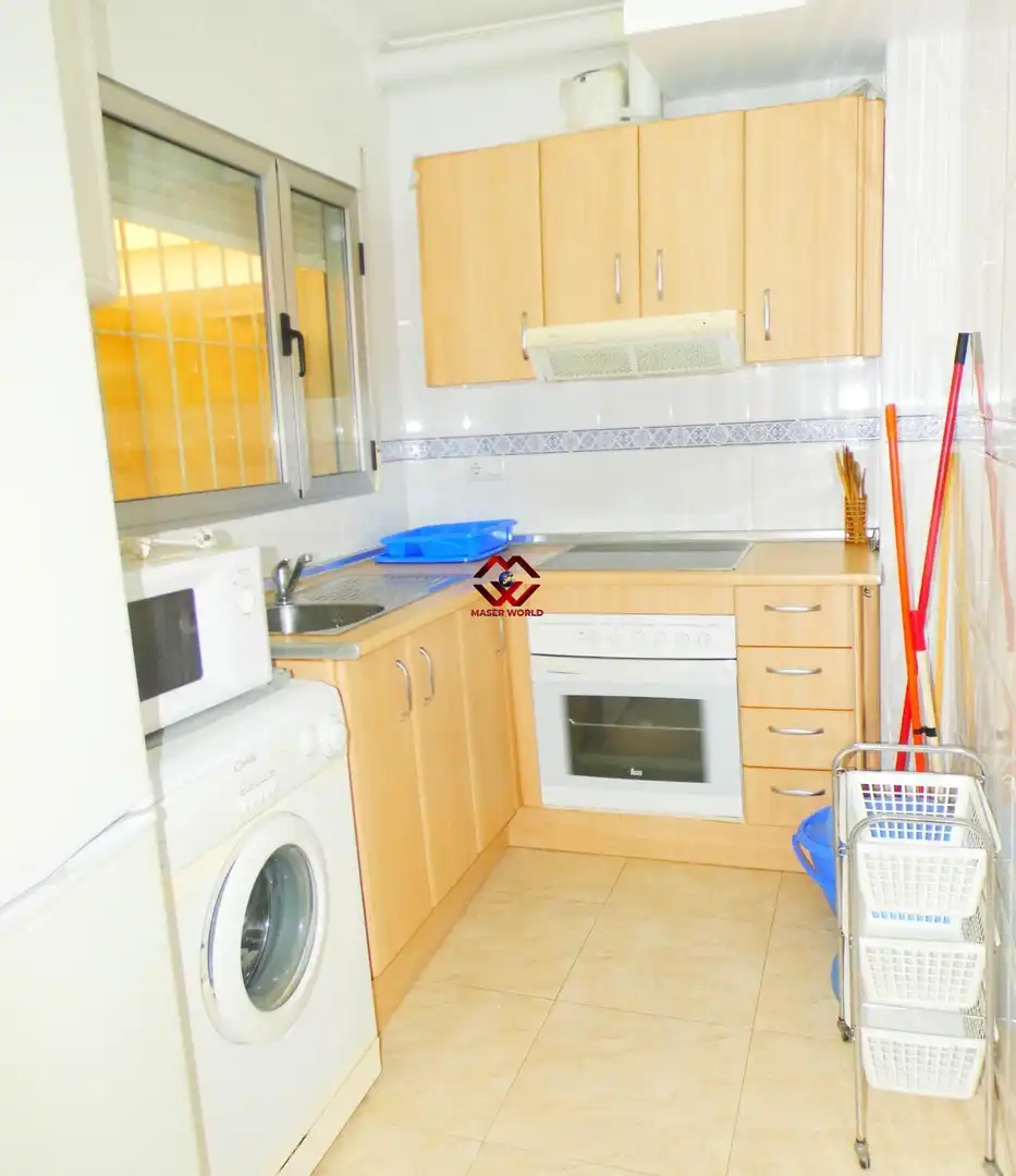 Cuina de Apartament en venda en Mazarrón amb Moblat