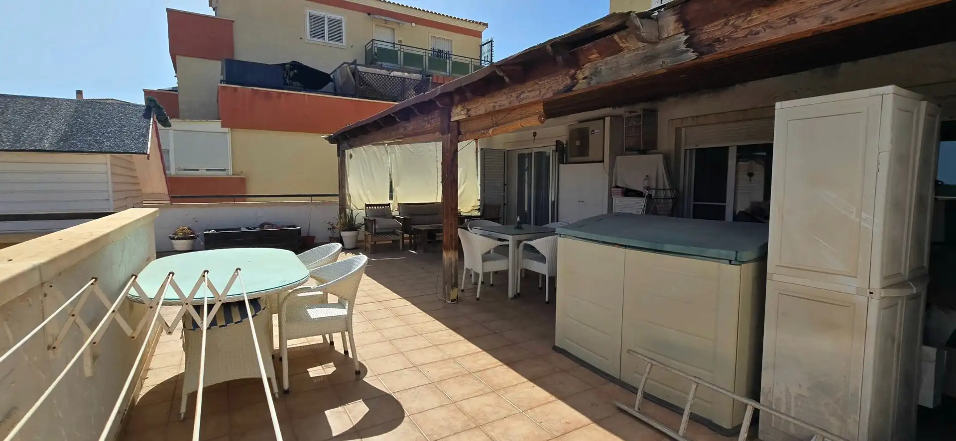 Terrassa de Planta baixa en venda en Finestrat amb Aire condicionat, Terrassa i Piscina
