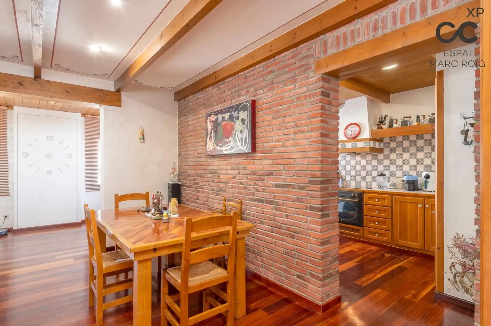 Comedor de Casa o chalet en venta en Olot con Calefacción, Jardín privado y Parquet