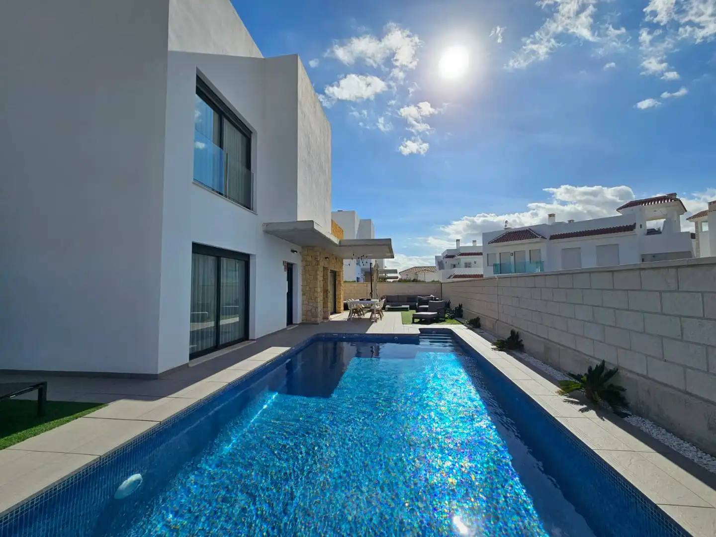 Piscina de Casa o chalet en venta en Rojales con Aire acondicionado, Jardín privado y Terraza