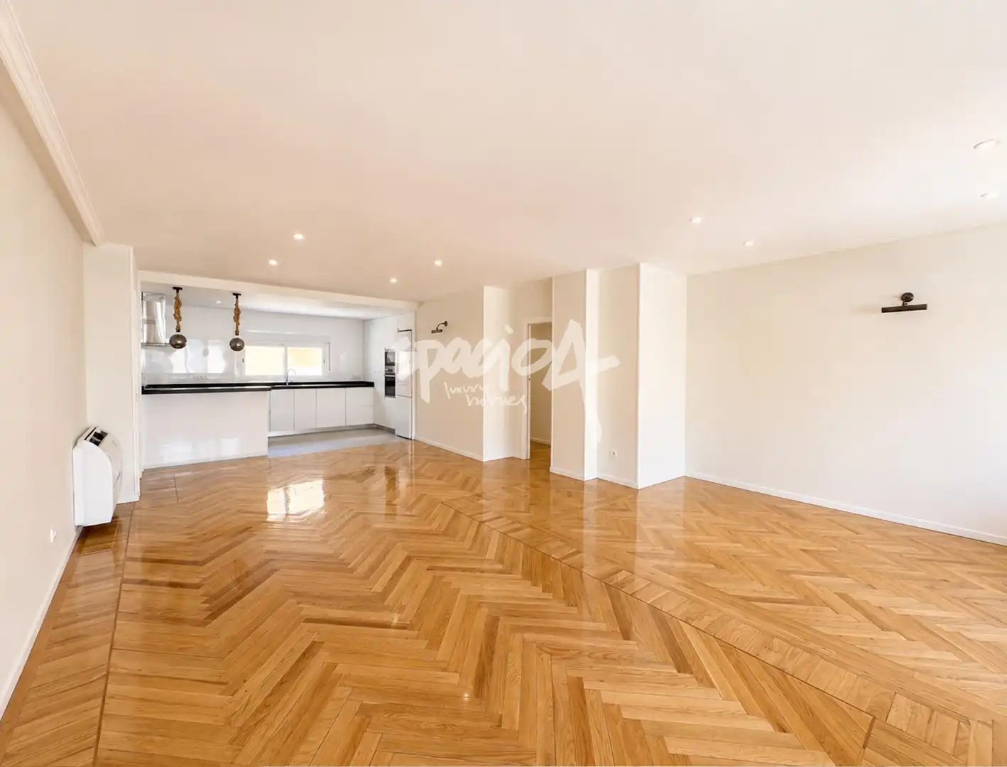 Wohnzimmer von Wohnung zur Miete in Barrio de Salamanca