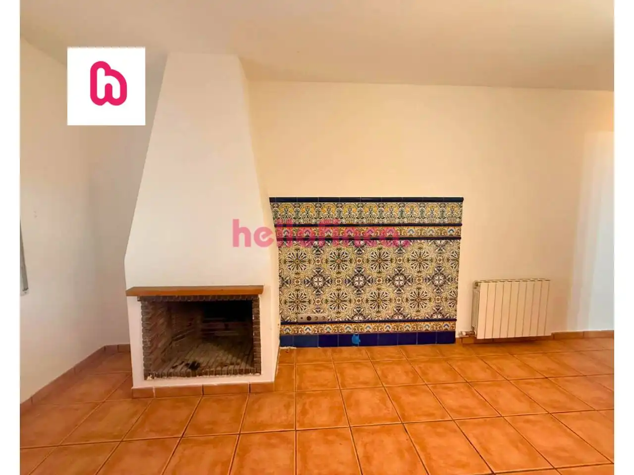 Wohnzimmer von Wohnung zum Verkauf in Badalona mit Heizung, Privatgarten und Terrasse