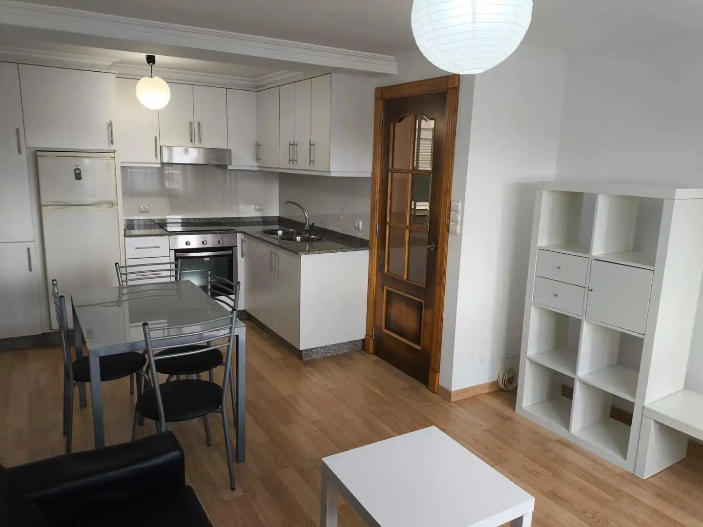 Kitchen of Apartments for rent in Carballo  with Heating and Furnished