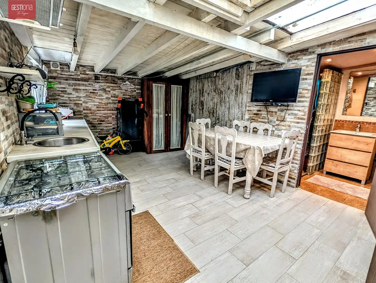 Kitchen of Detached homes for sale in El Astillero    with Heating, Terrace and Storage room