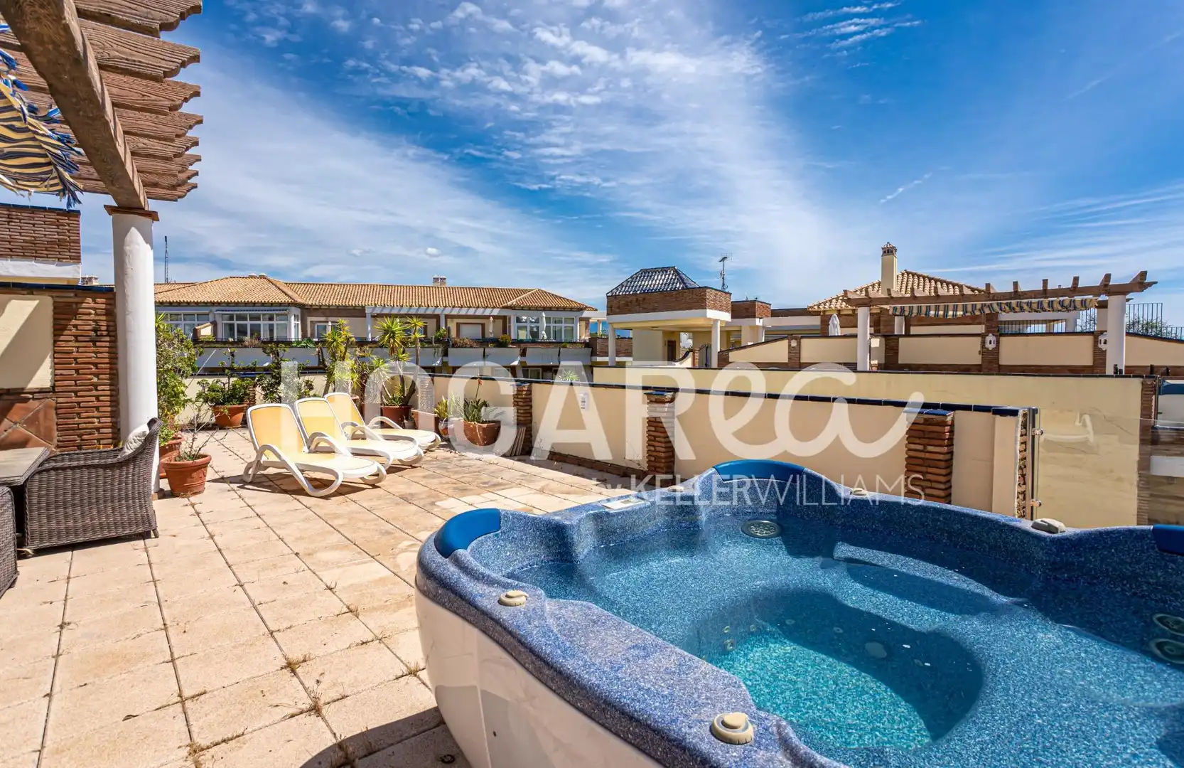 Terrassa de Àtic en venda en Mijas amb Aire condicionat, Jacuzzi i Piscina comunitària