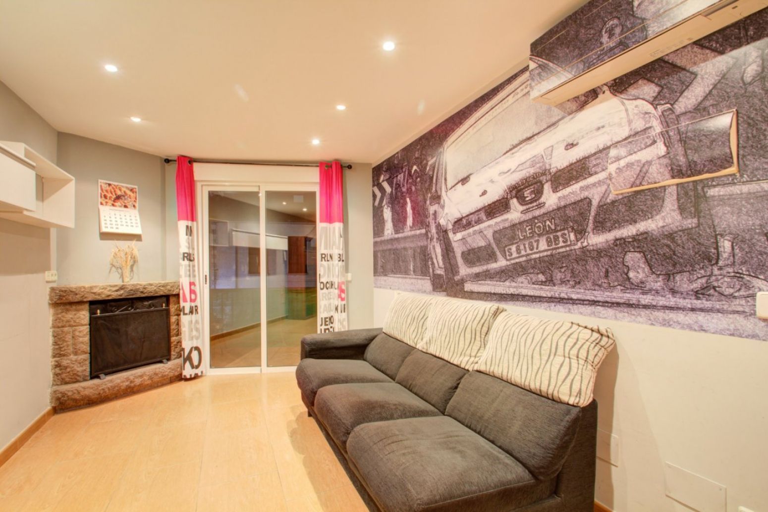 Sala de estar de Piso en venta en Hoyo de Manzanares con Aire acondicionado, Calefacción y Terraza