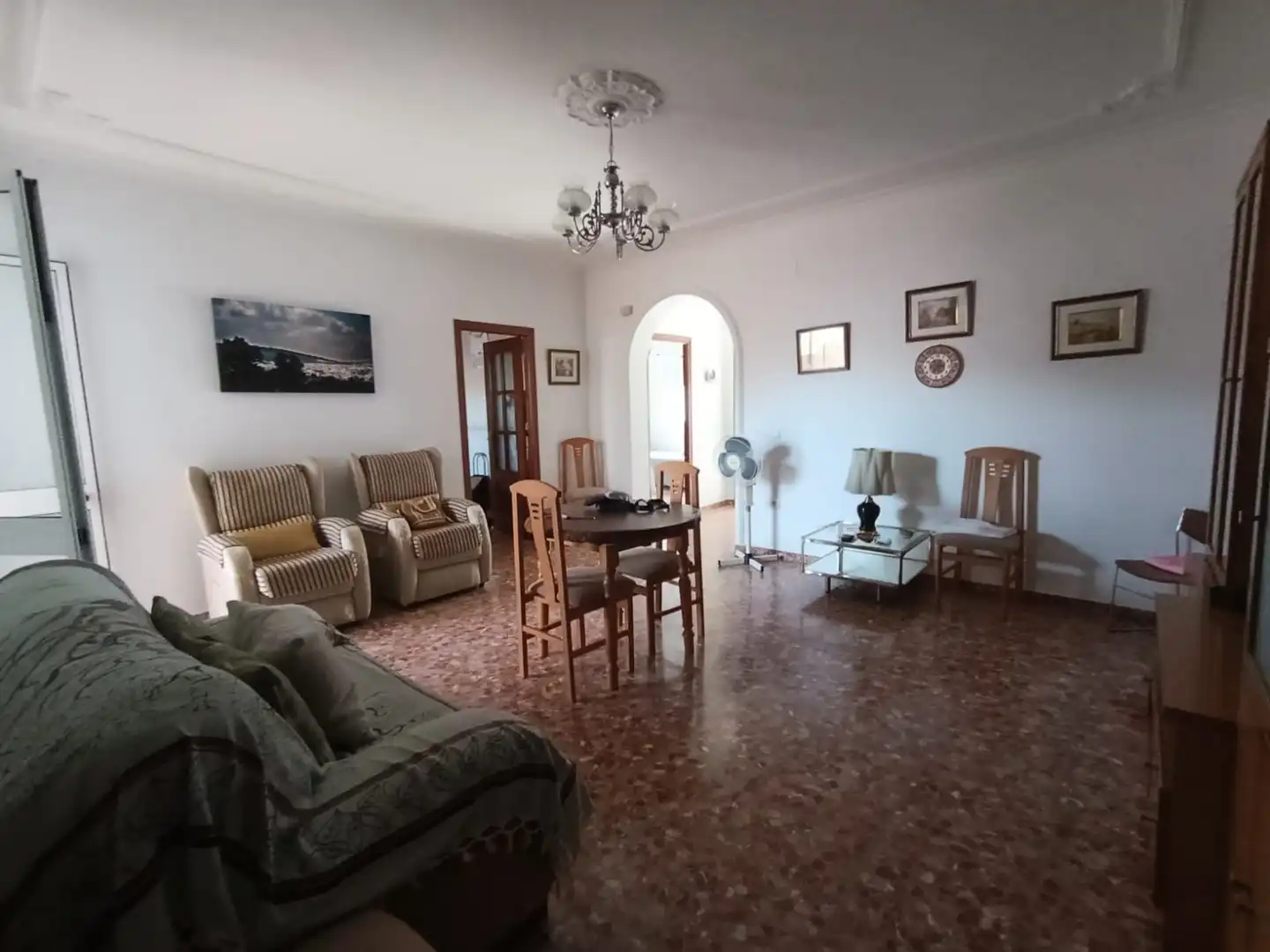 Sala de estar de Casa o chalet en venta en Castilblanco de los Arroyos con Aire acondicionado